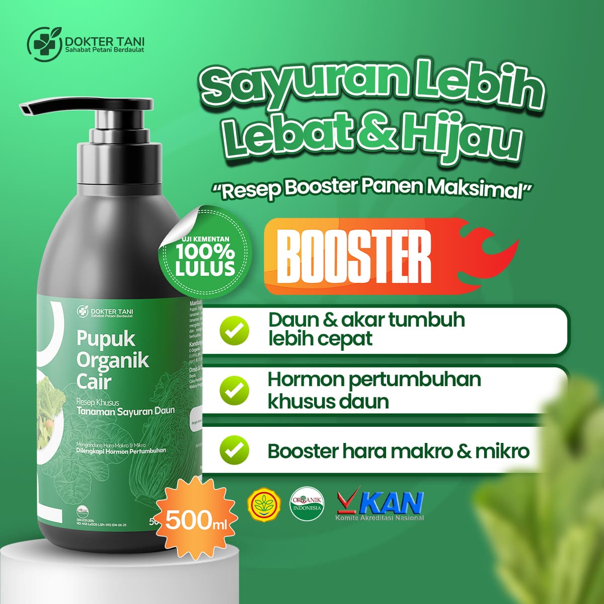 POC Sayuran Daun Dokter Tani